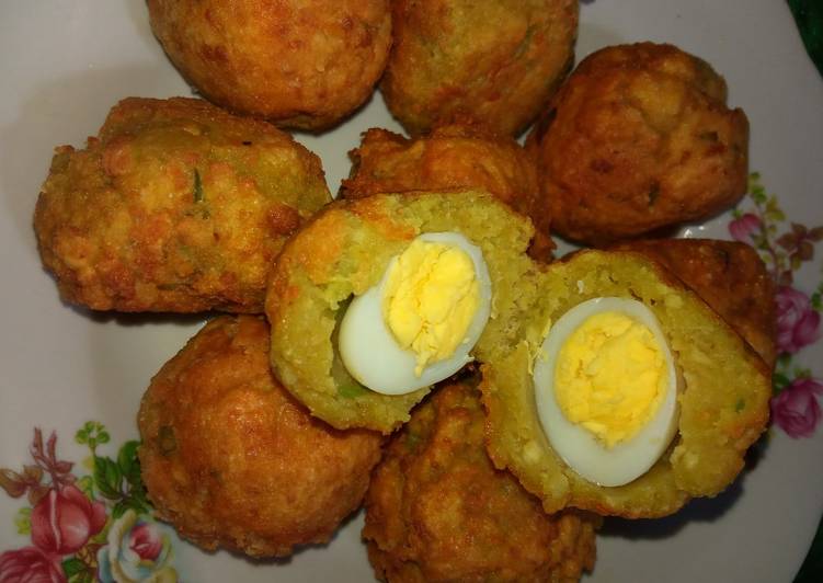 Resep Bolabola tahu isi telur puyuh 😍 yang Lezat Sekali