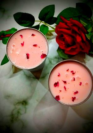 A picture of Rose lassi.