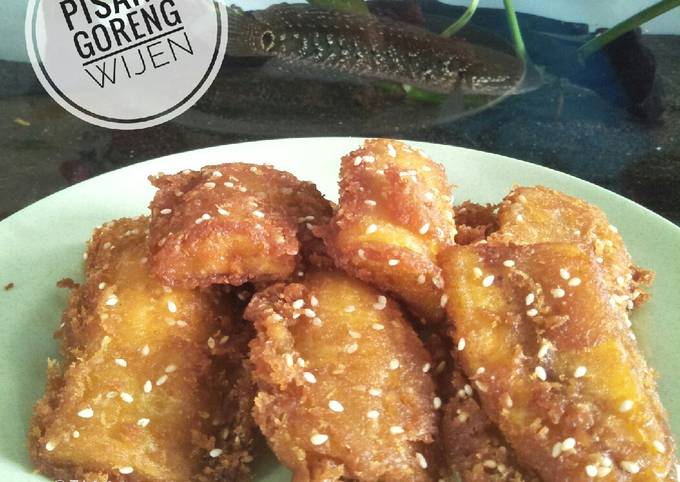 Resep: 60. Pisang Goreng Wijen Yang Sederhana