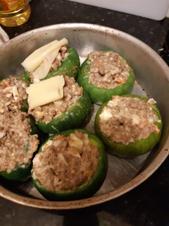 Una foto de Zapallitos rellenos