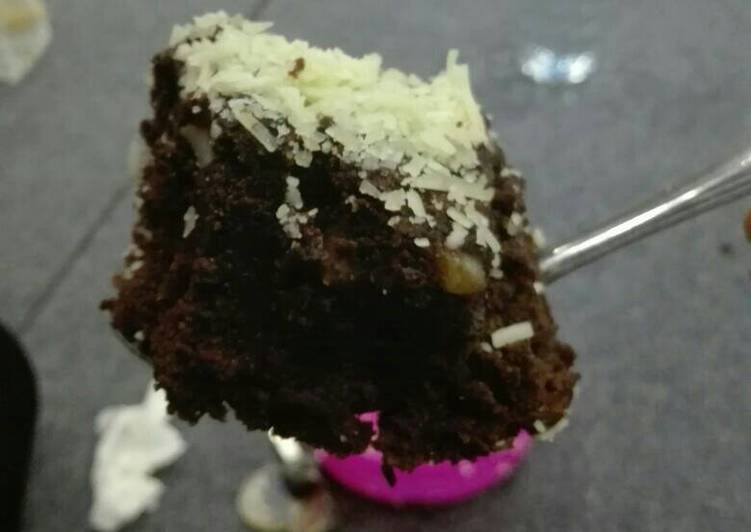 Brownies kukus enak (tanpa mixer,tanpa oven)