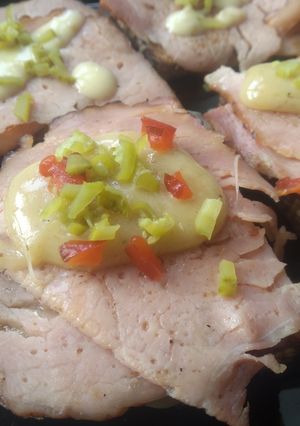 Una foto de Tapa de lomo a la leña