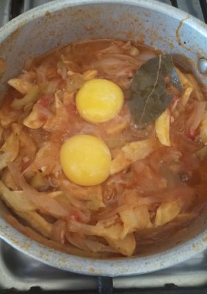 صورة لوصفة شكشوكة البصل 😍 بنينة وهايلة