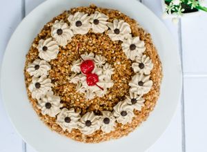 Foto resep Mocca nougat cake