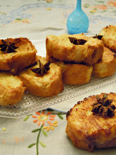 Una foto de Torrijas sin azúcar al horno