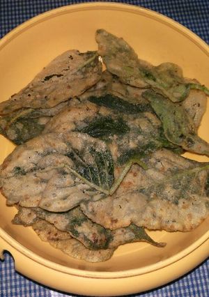 Foto resep Keripik bayam simple