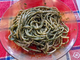 Spaghetti al pesto 🌱