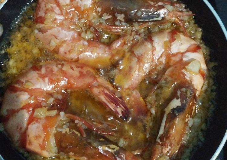 Udang mentega bawang putih