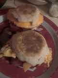 Ham and American Cheese Egg McMuffin