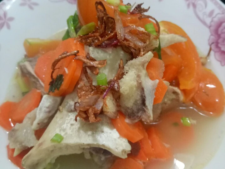 Cara Gampang Menyiapkan Resep Sop tulang sapi yang Menggugah Selera Anti Ribet, Lezat Sekali