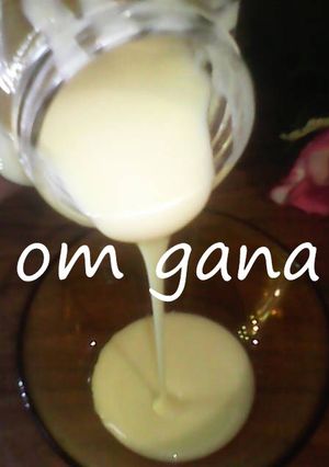 صورة لوصفة اللبن المكثف
