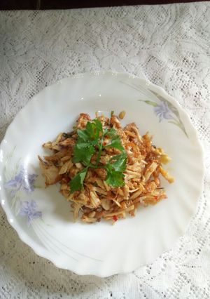 Foto resep Ayam suir sambal matah