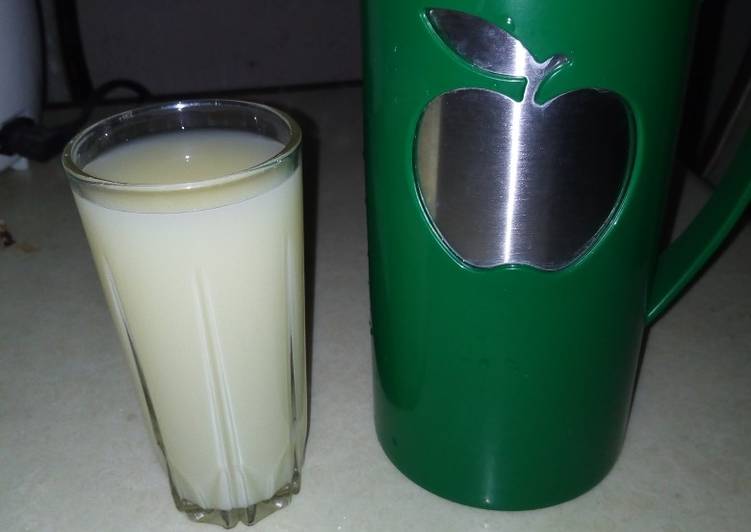 Steps to Prepare Homemade Pineapple and coconut drink