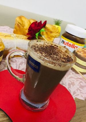 صورة لوصفة هوت شوكليت ☕️❤️