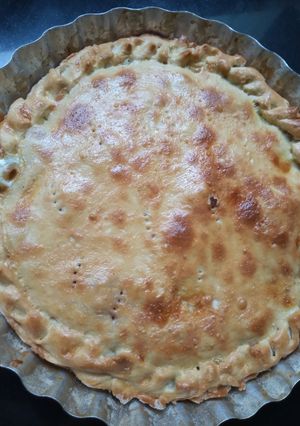 Una foto de Tarta con masa casera