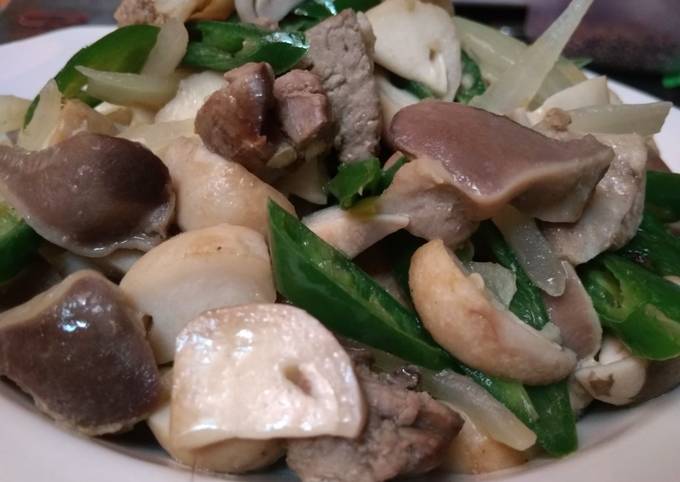 Standar Resep praktis memasak Tumis Jamur Cabe Hijau dijamin menggugah selera