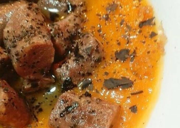Gnocchi ricotta e castagne alla zucca