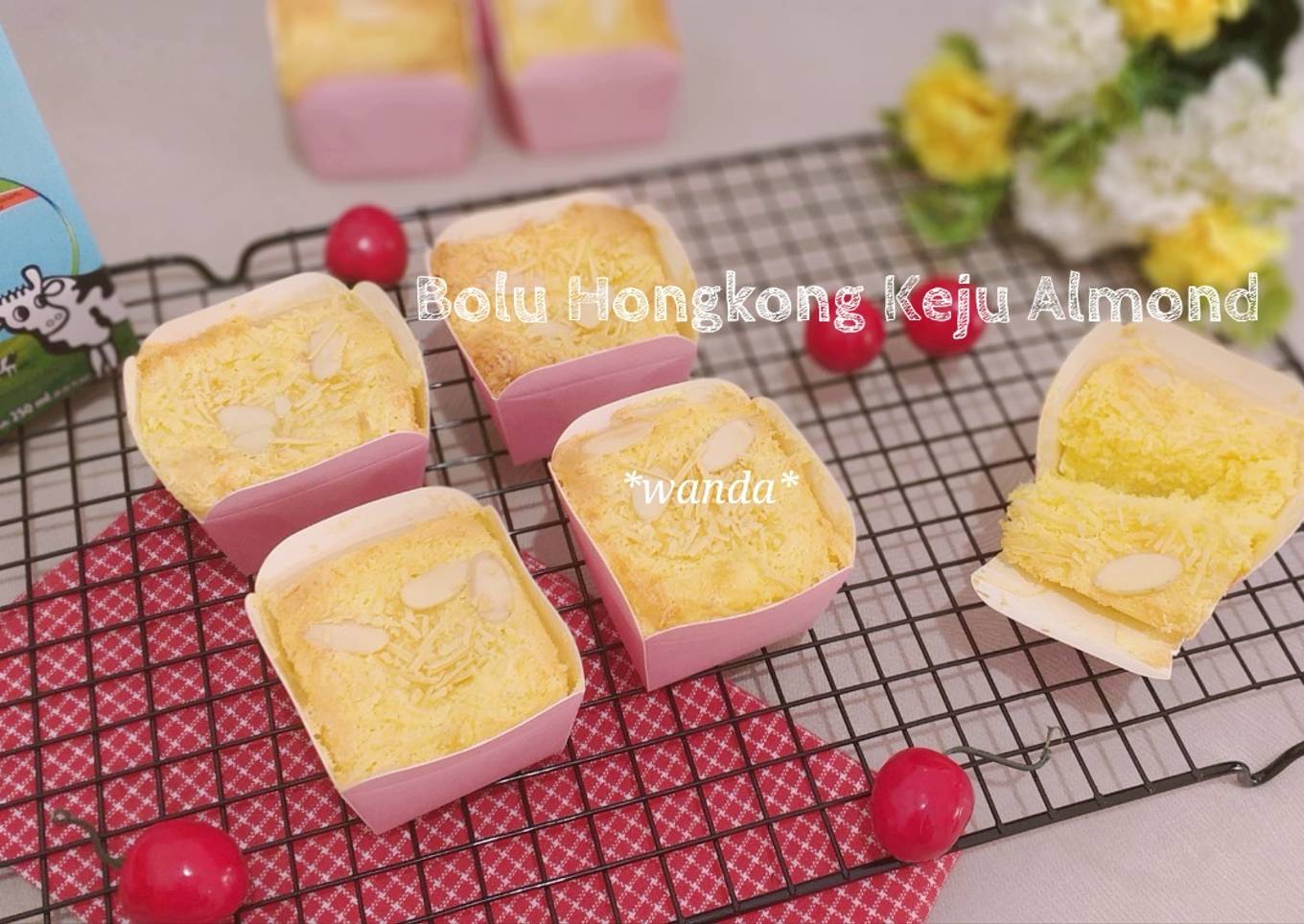 Bolu Hongkong Keju Almond