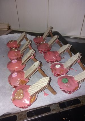 Φωτογραφία της συνταγής Cupcakes γόβες