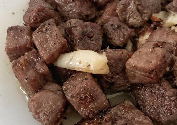 Garlic Saikoro Beef