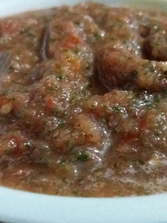 A picture of Pudhina chutney.