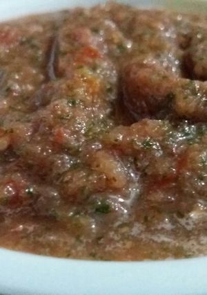 A picture of Pudhina chutney.