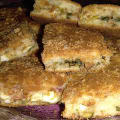 Una foto de Torta/tarta de verduras o fiambre