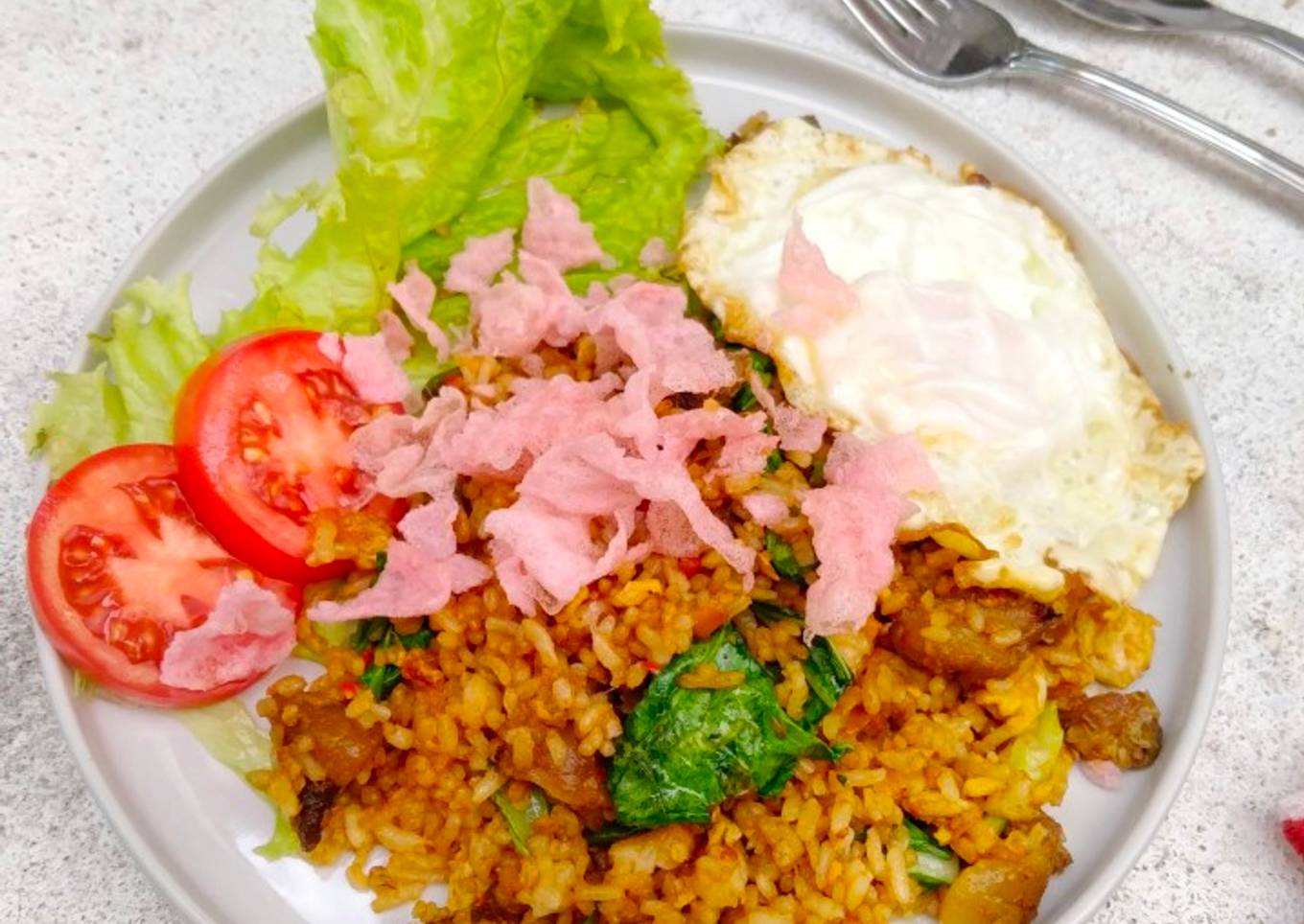 Nasi Goreng Sawi Hijau