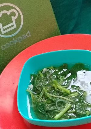 Foto resep 1. ♡1 Sayur Bayam Simple