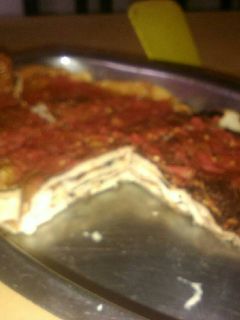 Una foto de Lasaña vegetariana -masa de panqueques