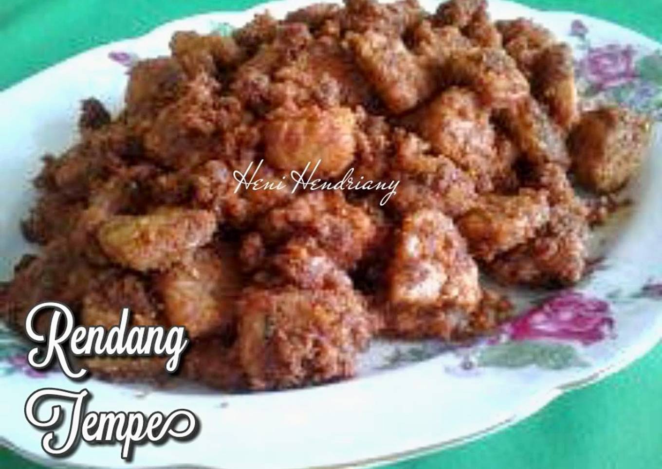 Rendang tempe