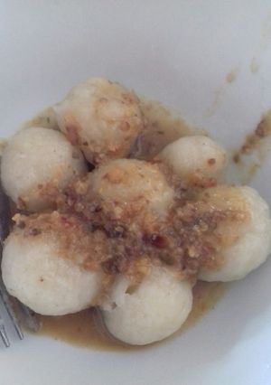 Foto resep Cilok bumbu sambel pecel non msg