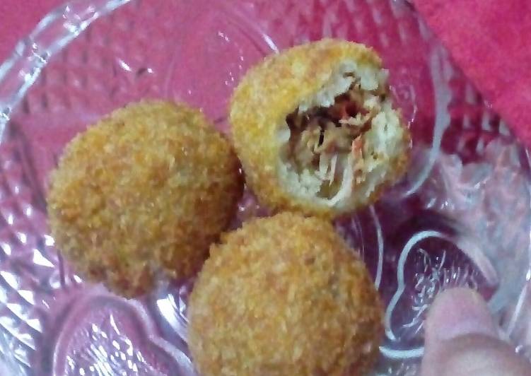 Recipe of Favorite Tuna Fish Kroket/Croquette