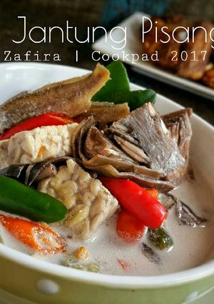 Foto resep Lodeh Jantung Pisang (bikin nambah terus)