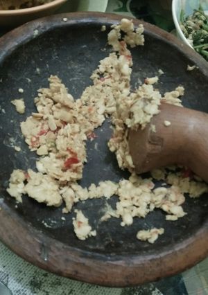 Foto resep Sambel bawang tempe ulek simple