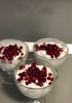 O poză a rețetei Mousse de iaurt.