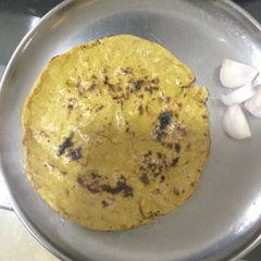 Corn Bhakri / Makke ki Roti A picture of Corn Bhakri / Makke ki Roti.