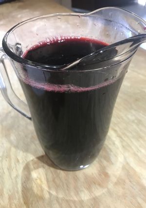 Una foto de Agua de jamaica