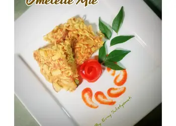 Resep Terbaru 🍳Omelette Mie🍳 Sedap Nikmat