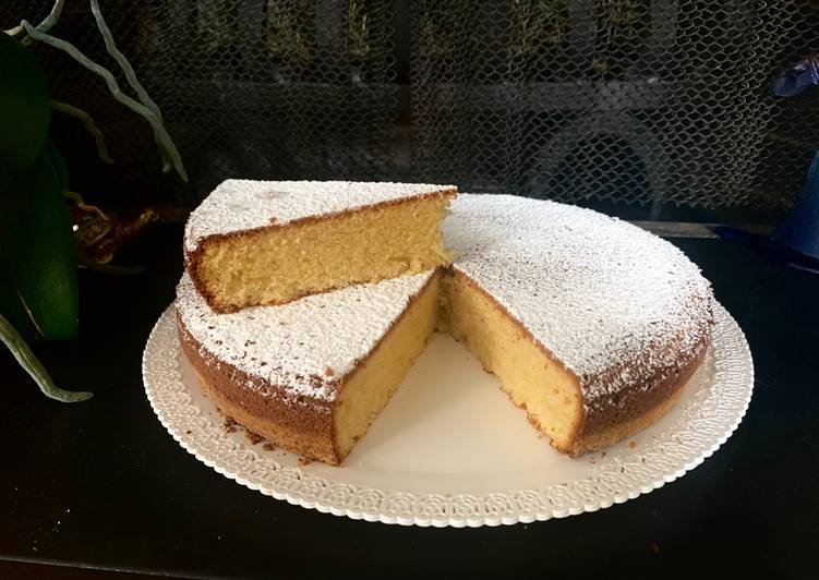 Torta Caprese al Limone