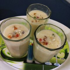 A picture of Musk melon milk shake.