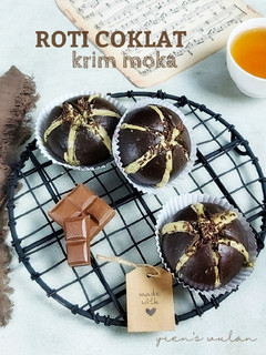 Foto resep Roti coklat krim moka