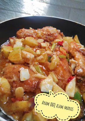 Foto resep Ayam BBQ asam manis