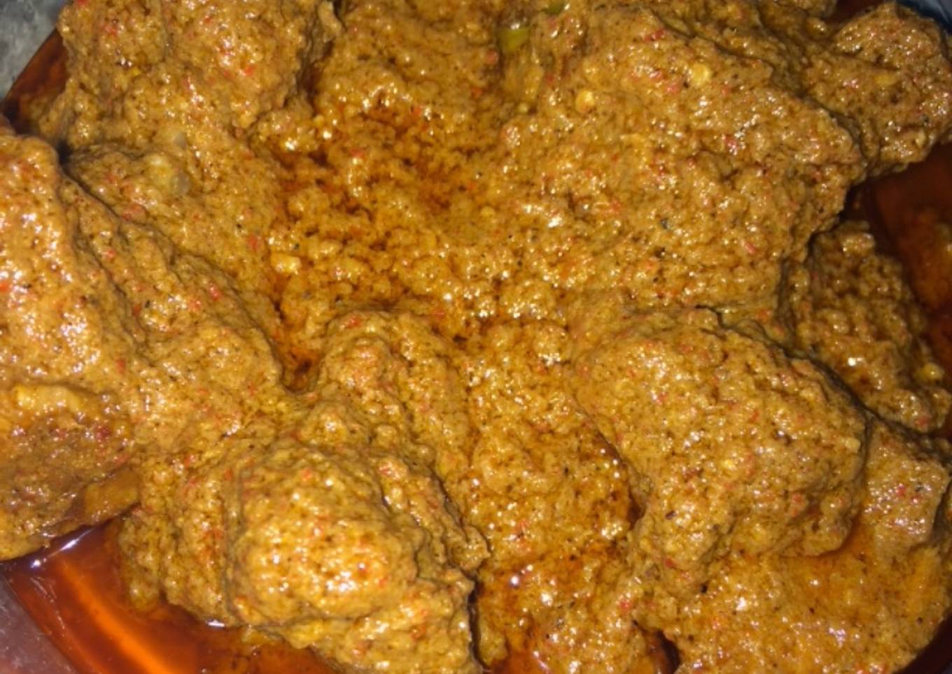 Rendang daging sapi