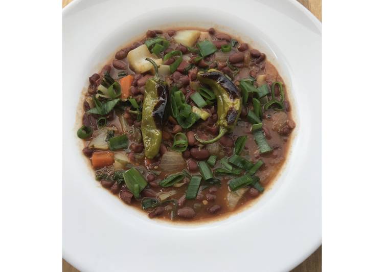 Recipe of Favorite White Miso Red Bean Stew FUSF