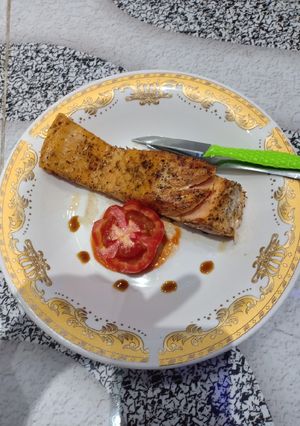 Foto resep Pan seared Salmon classic taste 😊