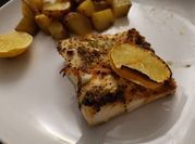 A picture of lemon pepper fish
