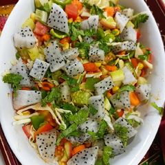 A picture of Dragon Fruit Salad.