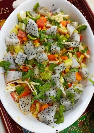 A picture of Dragon Fruit Salad.