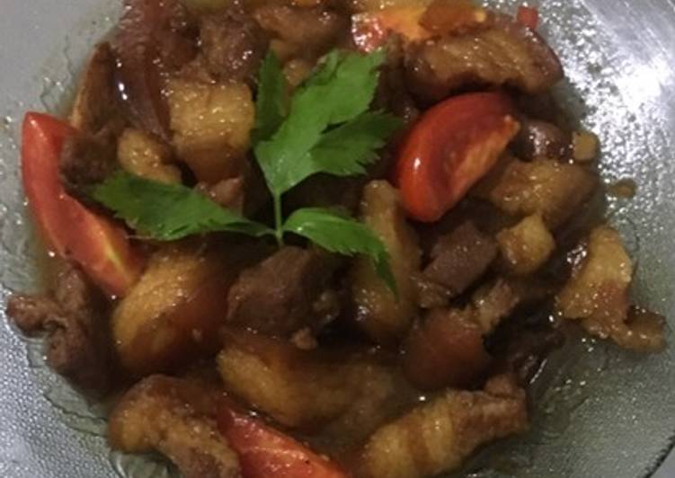 Resep Babi Kecap Anti Gagal